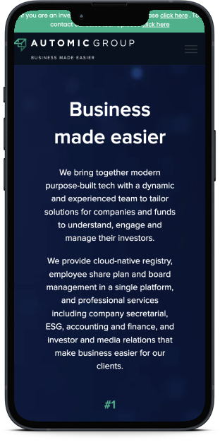 Automic Group in mobile